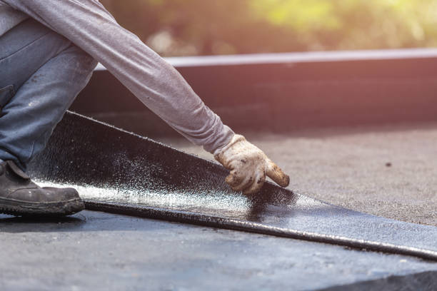 Professional Waterproofing technician working in Jonesville, MI